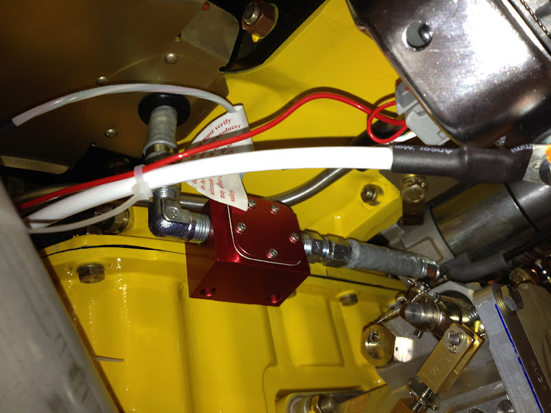 Chad and Bekah's RV7 Finished Fuel Line Routing